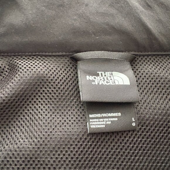 Mens North Face Volvo Lightweight Hooded Windwall Nylon Black Jacket Large - Picture 6 of 10